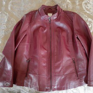 cb Established 1962 Vegan Leather Jacket